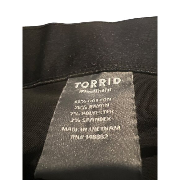 Torrid Womens Bombshell Straight Premium Stretch Jeans 20R Dark  Distressed Deni - Picture 6 of 6
